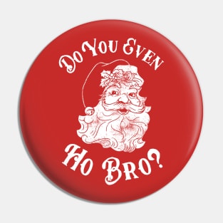 Do You Even Ho Bro Pin