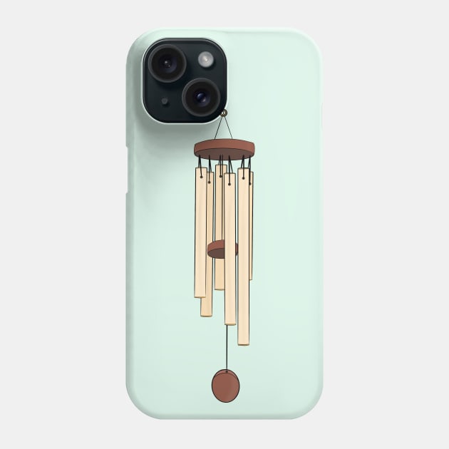 Wind chimes Phone Case by DiegoCarvalho