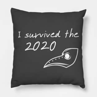 I survived to 2020 Pillow
