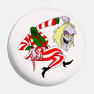 A BETLEJUICE CHRISTMAS Pin