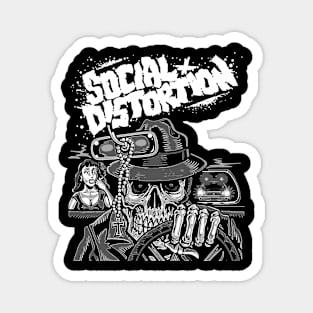 social distortion fan art Magnet