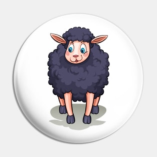 Bah Bah Black Sheep Pin