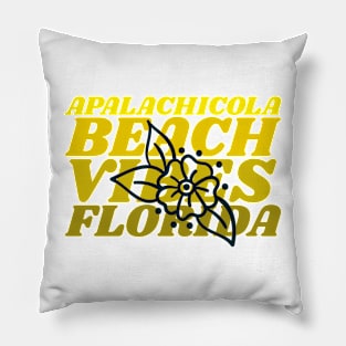 APALACHICOLA T-SHIRT Pillow