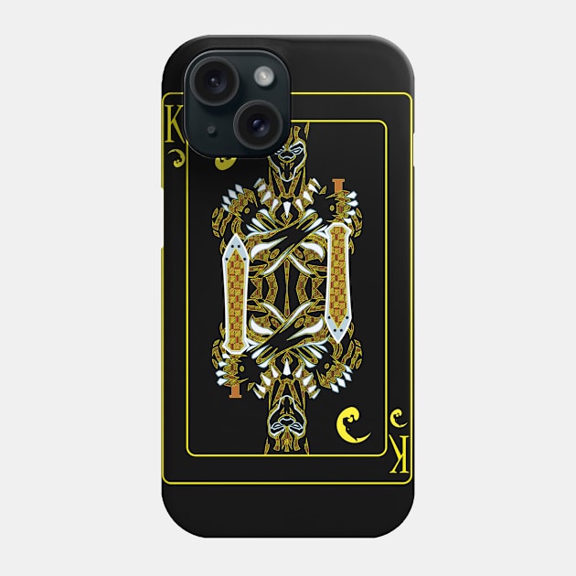 The Black Card Killmonger Phone Case by BossFightMAM