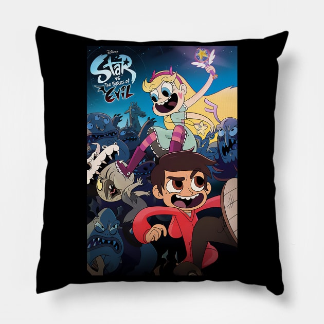 Star Vs The Forces Of Evil Pillow by mahashop