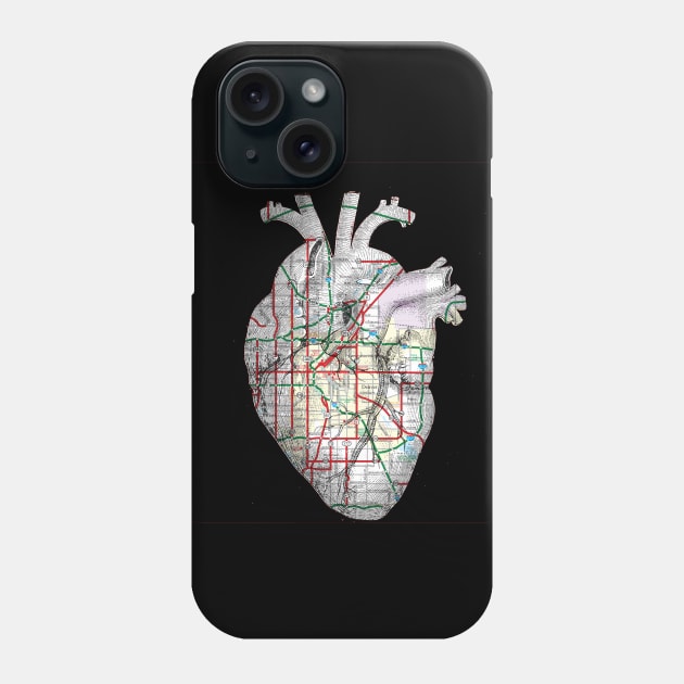 Denver Heart Phone Case by chriswig