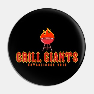 GRILL GIANTS EST 2018 Pin