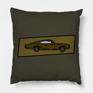 hand drawn classic cars Pillow