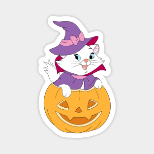 Halloween Cat Magnet