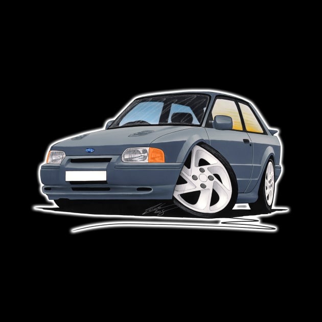 Ford Escort RS Turbo S2 Grey by y30man5