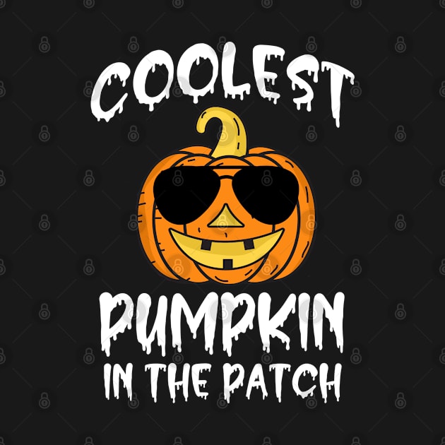 Coolest Pumpkin In The Patch - Pumpkins Halloween by Arts-lf