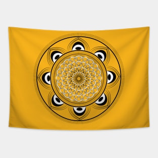 Mandala Edition - Old Yellow Bricks Tapestry