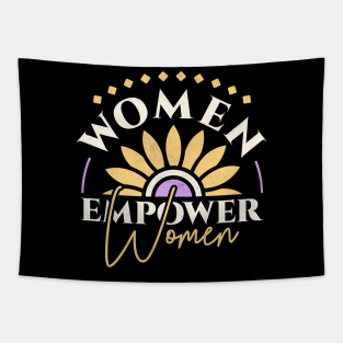 Women Empower Women Womens Day Tapestry