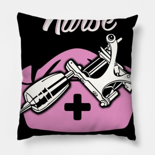 Tattooed Nurse Pillow