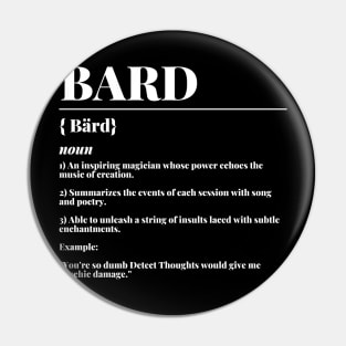 Dnd Bard Definition Pin