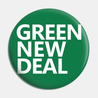 Green New Deal Pin