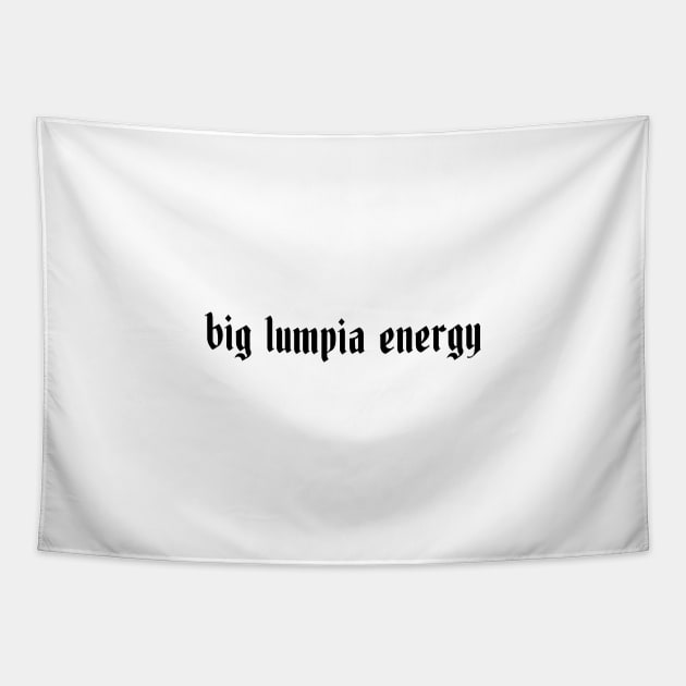 Big Lumpia Energy Tapestry by Erika Lei A.M.