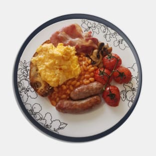 Food Eggs Bacon Mushroom Baked Beans Tomatoes Sausage Toast Cooked Breakfast Photo Pin