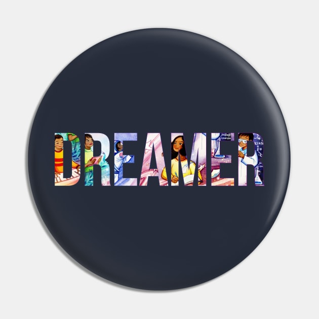 Dreamer Pin by Alina Chau