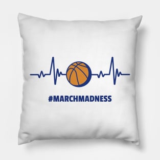 March Madness Heartbeat Pillow