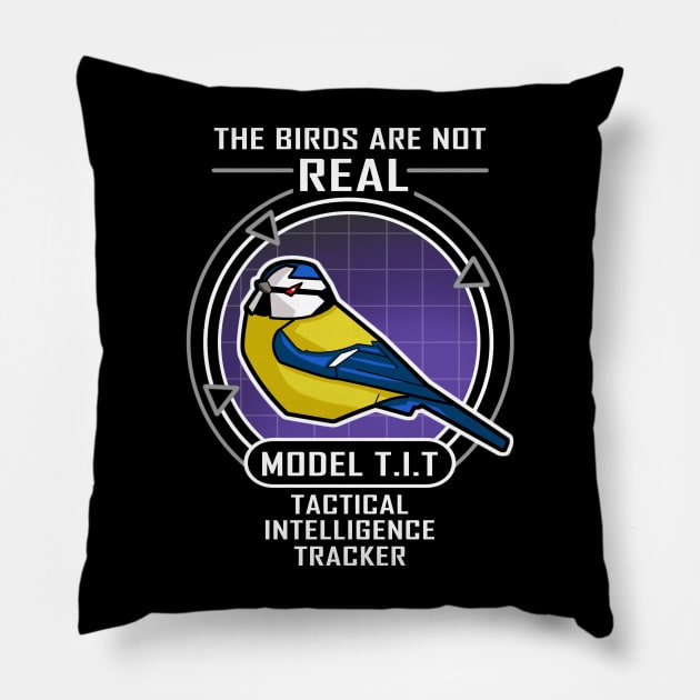 Birds are not real - if it flies Pillow by Duckfieldsketchbook01