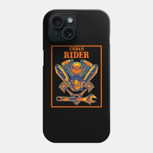 Machine Motor Bike - Urban Rider Phone Case