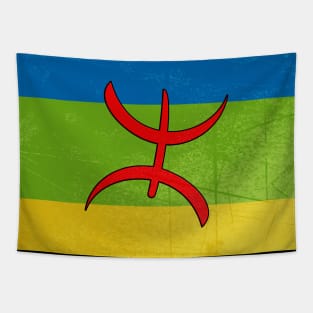 Amazigh Flag Tapestry