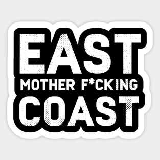 East Coast Rap Stickers Teepublic Uk