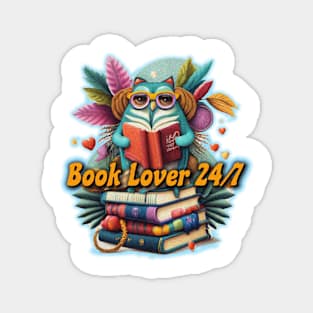 Book Lover 24 Magnet