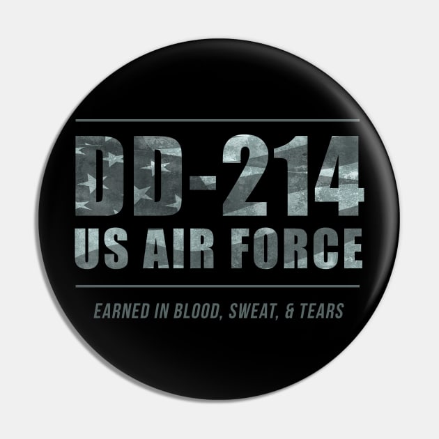 DD-214 US Air Force Pin by Victor Wear