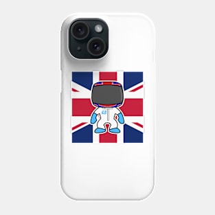 George Russell Custom Bobblehead - Flag Edition 2021 Season Phone Case