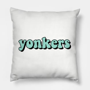 Minty Yonkers Pillow