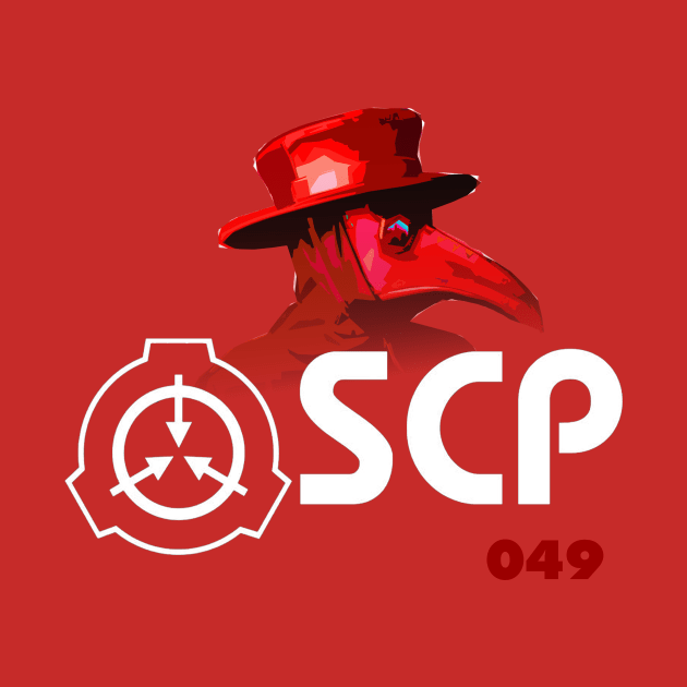 SCP 049 "the plague doctor" (Red) by War1ntoMe