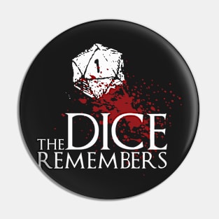 pen and paper - the dice remembers Pin