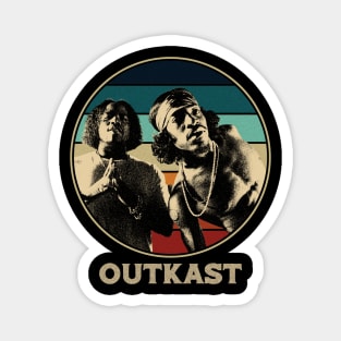 outkast retro Magnet