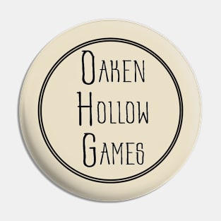 Oaken Hollow Games Carved Pin