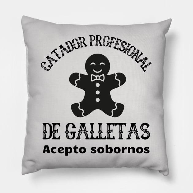 Official Cookie Taster Spanish Pillow by stressless