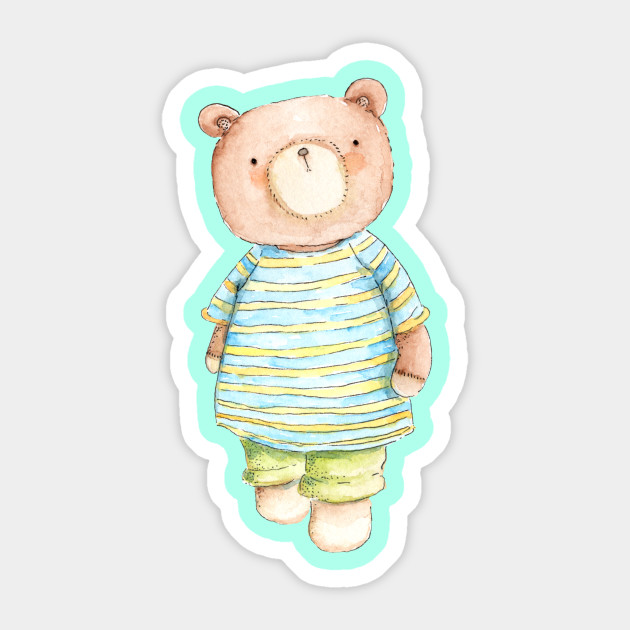 teddy bear stickers for nursery