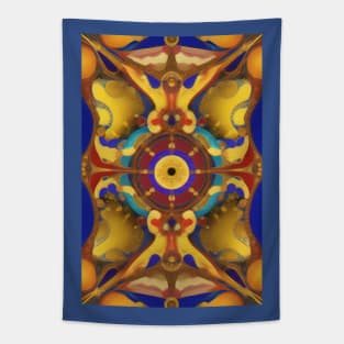 artsy abstract symmetric design Tapestry