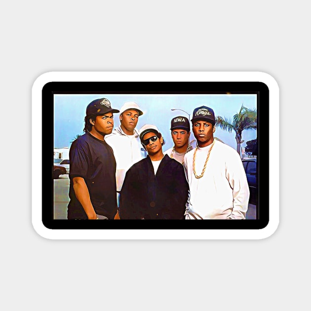 N.W.A Magnet by M.I.M.P.