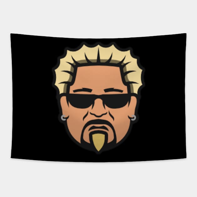 Guy fieri///Vintage for fans Tapestry by MisterPumpkin