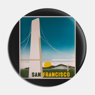 San Francisco Vintage Style Pin