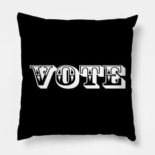 vote block Pillow