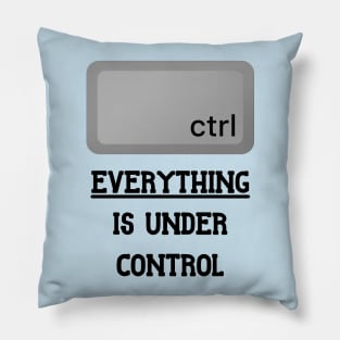 Everything is under Ctrl Pillow