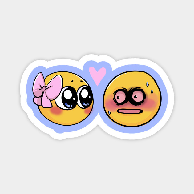 Emoji Love - Cursed Emojis - Magnet