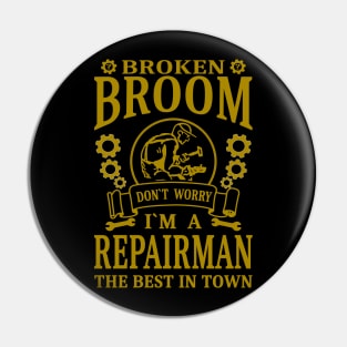 Broken Broom? Don`t worry Pin