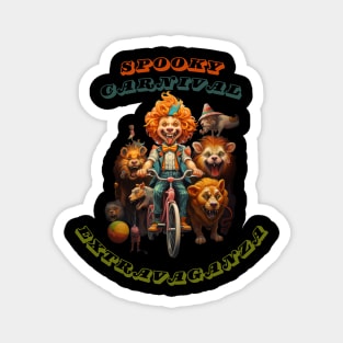 Spooky Carnival Extravaganza Magnet