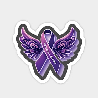 Alzheimer's disease awareness Magnet