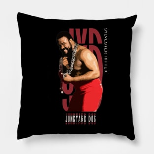 Junkyard-Dog-Chain Pillow