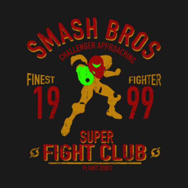 Planet Zebes Fighter T-Shirt thumbnail
